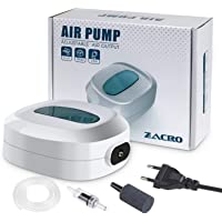 Los mejores  - Zacro 2.5w Bomba Aire de Oxígeno para Acuarios- Caudal 3L - min-Tranquilo